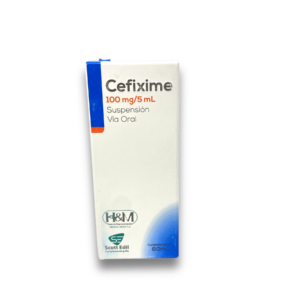 CEFIXIMA 100 MG /5 ML SUSP ORAL FCO 60 ML (SCOTT EDIL)