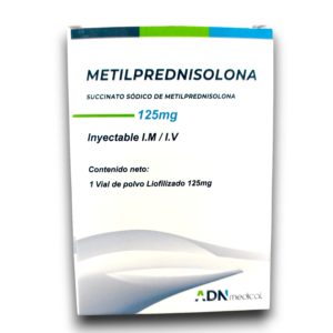 METILPREDNISOLONA 125 MG AMP I.V /I.M (ADN)
