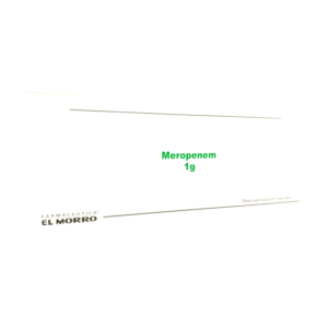 MEROPENEM 1 G AMP I.V (EL MORRO)
