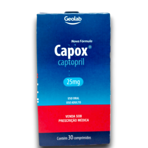 CAPOX (CAPTOPRIL) 25 MG X 30 TAB (GEOLAB)