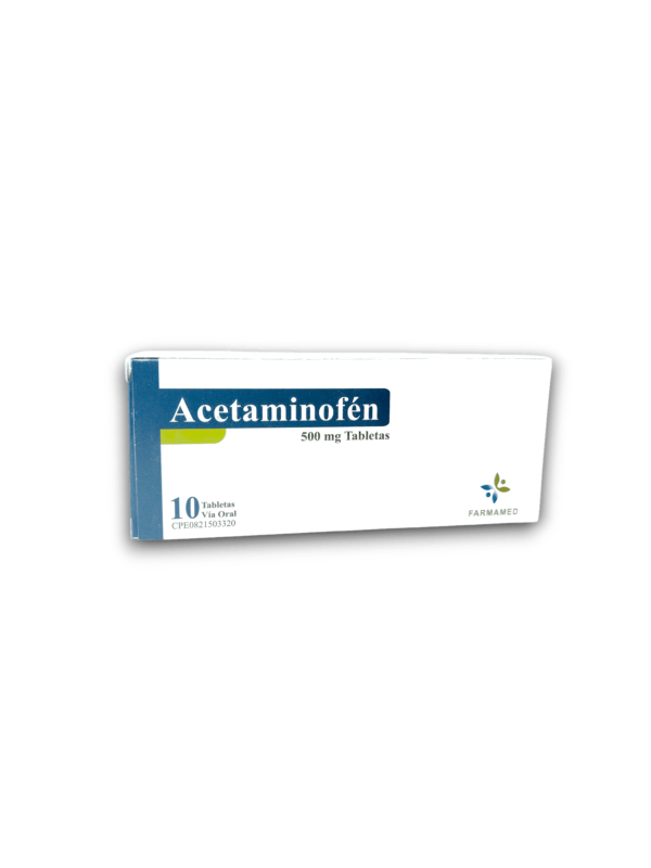 ACETAMINOFEN 500 MG X 10 TAB (FARMAMED)