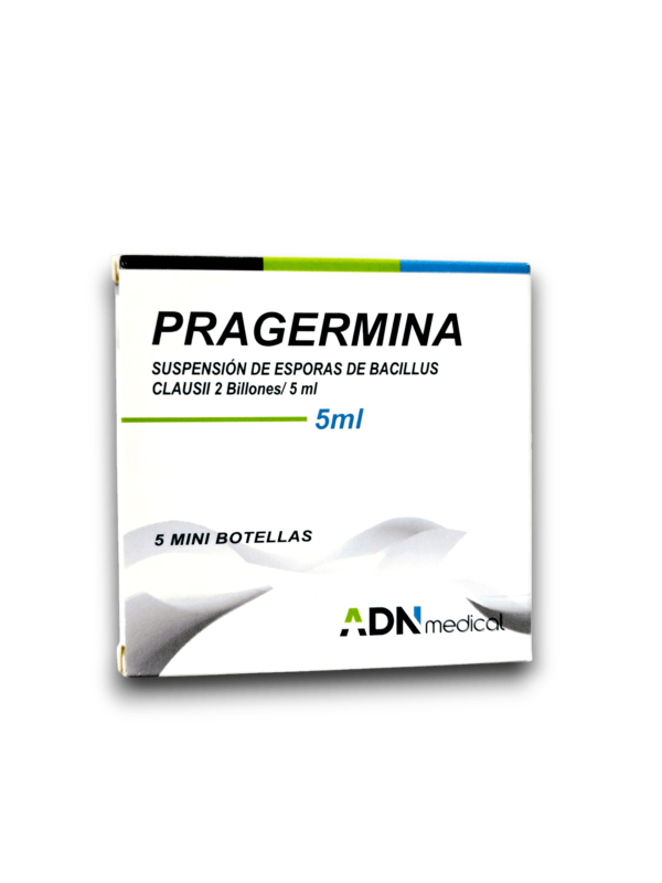 PRAGERMINA (BACILOS CLAUSI) 2 MILLONES /5 ML (ADN)