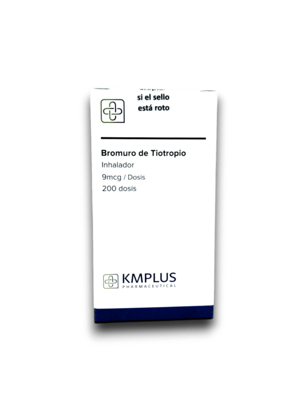 BROMURO DE TIOTROPIO 9 MCG INH 200 DOSIS (KMPLUS)