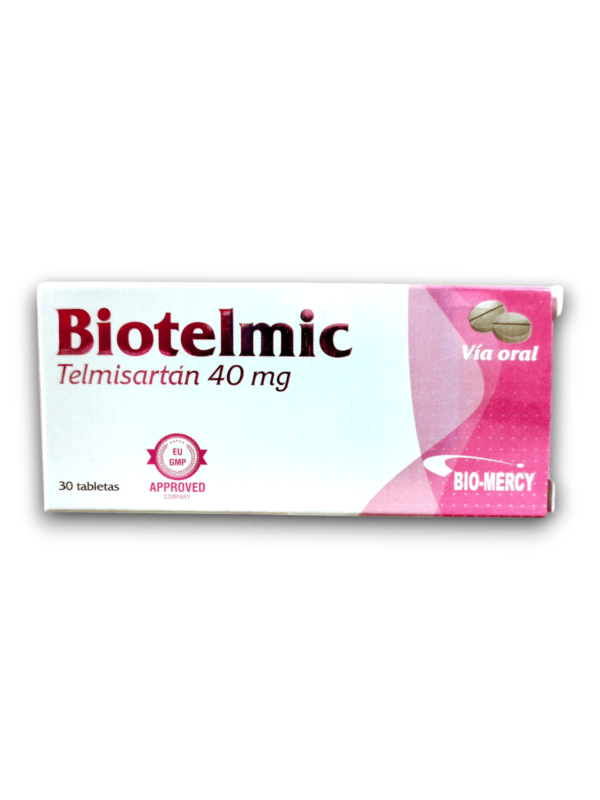 BIOTELMIC (TELMISARTAN) 40 MG X 30 TAB (BIOMERCY)
