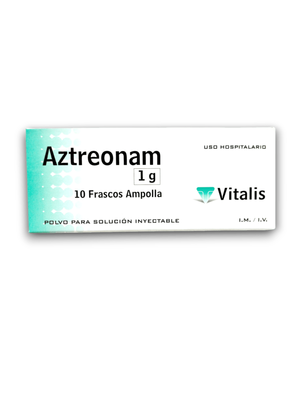 AZTREONAM 1 G AMP (VITALIS)