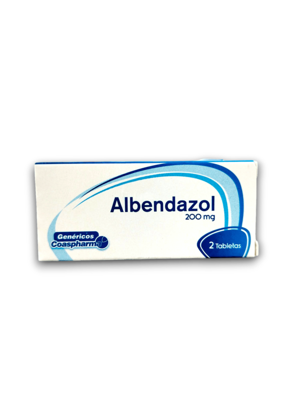 ALBENDAZOL 200 MG X 2 TAB (COASPHARMA)