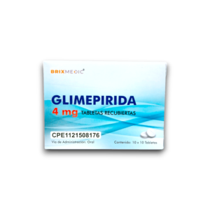 GLIMEPIRIDA 4 MG X 10 TAB (BRIXMEDIC)