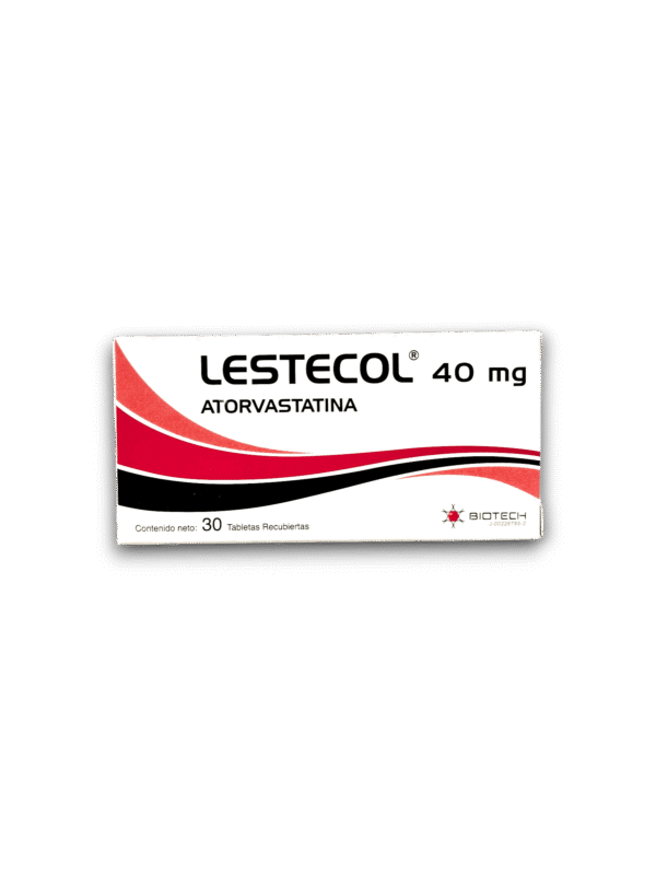 LESTECOL (ATORVASTATINA) 40 MG X 30 TAB (BIOTECH)