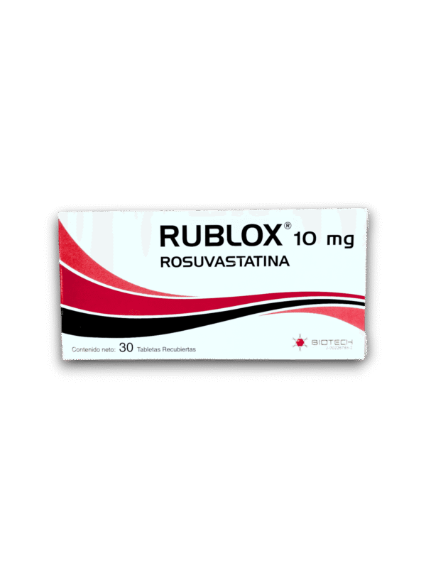 RUBLOX (ROSUVASTATINA) 10 MG X 30 TAB (BIOTECH)