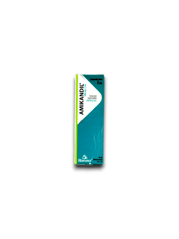 AMIKANDIL (AMIKACINA) 500 MG /2 ML AMP I.V (RONAVA)