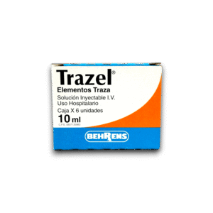 TRAZEL (OLIGOELEMETOS) 10 ML AMP (BEHRENS)