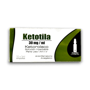 KETOTILA (KETOROLAC) 30 MG /ML X 10 AMP I.V /I.M (ANTILLA)
