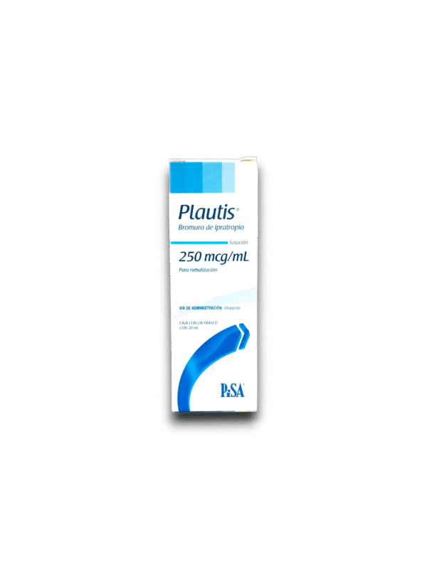 PLAUTIS (BROMURO DE IPRATROPIO) SOL P/IHNALAR 20ML (MEDVAL)