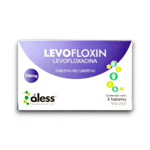 LEVOFLOXIN (LEVOFLOXACINA) 750 MG X 5 TAB (ALESS)