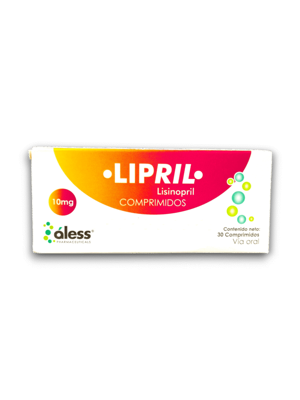 LIPRIL (LISINOPRIL) 10 MG X 30 TAB (ALESS)