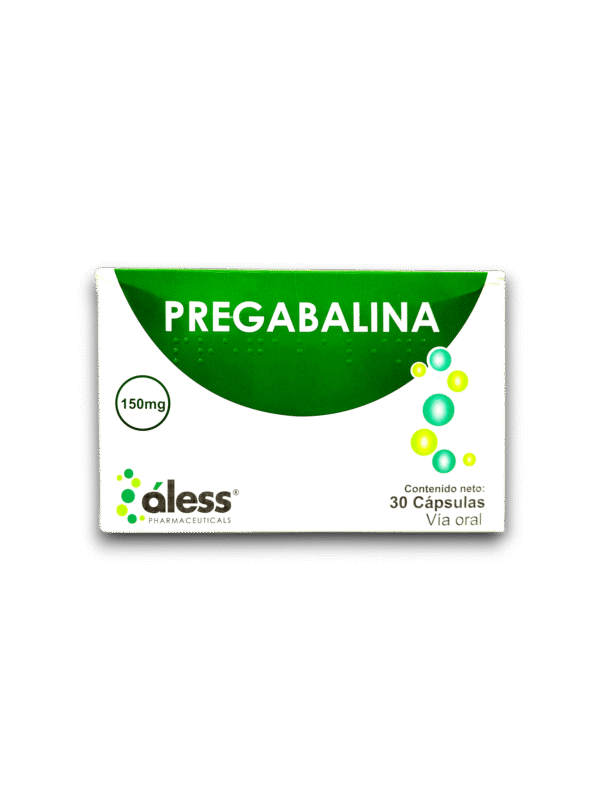 PREGABALINA 150 MG X 30 CAP (ALESS)