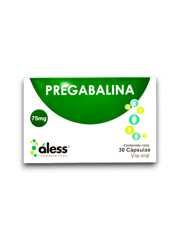 PREGABALINA 75 MG X 30 CAP (ALESS)