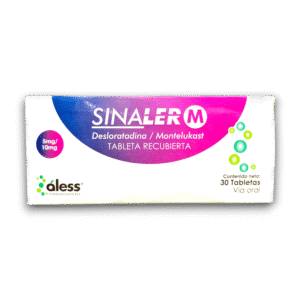 SINALER M (DESLORAT /MONTELUK) 5 MG /10 MG X 30 TAB (ALESS)