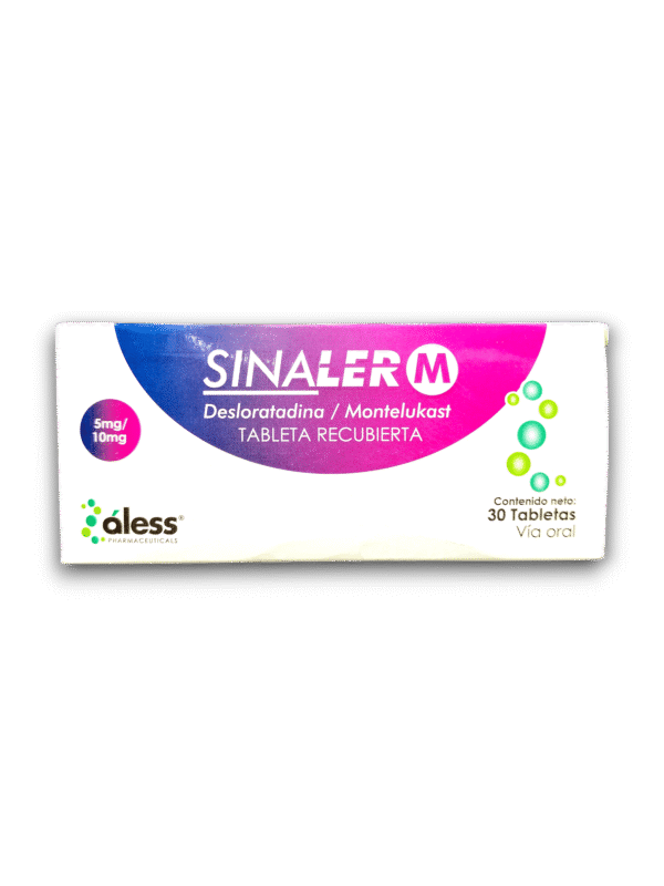SINALER M (DESLORAT /MONTELUK) 5 MG /10 MG X 30 TAB (ALESS)
