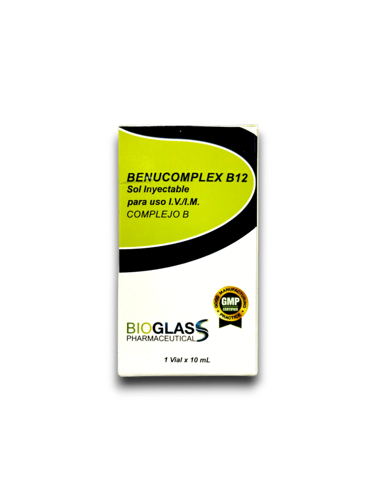 BENUCOMPLEX (COMPLEJO B) 10 ML VIAL I.V /I.M (BIOGLASS) - Droguerías ...