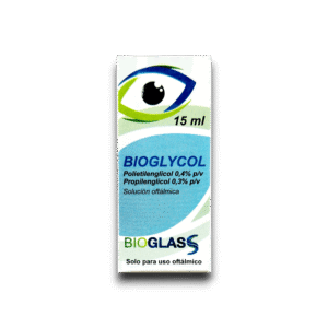 BIOGLYCOL (POLIETILENGLICOL /PROPILENGLICOL) 0.4 % /0.3 % FCO OFT 15 ML (BIOGLAS)