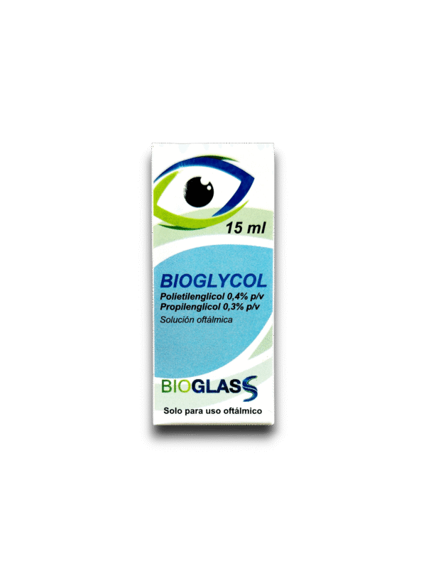 BIOGLYCOL (POLIETILENGLICOL /PROPILENGLICOL) 0.4 % /0.3 % FCO OFT 15 ML (BIOGLAS)