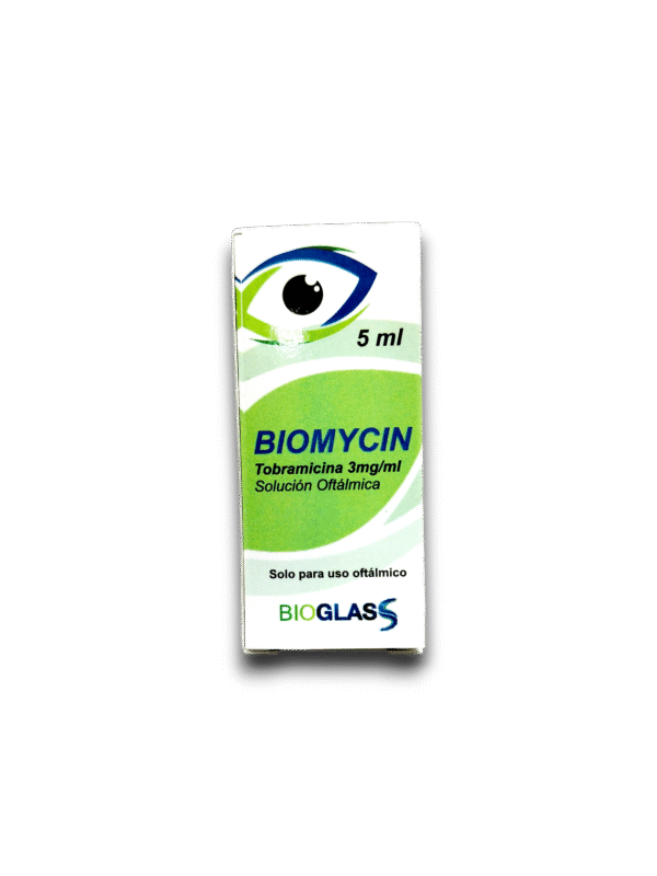 BIOMYCIN (TOBRAMICINA) 0.3 % FCO OFT 5 ML (BIOGLAS)