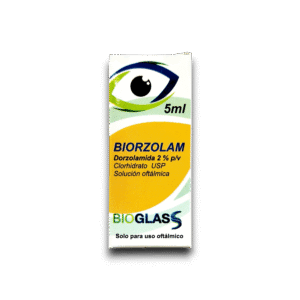 BIORZOLAM (DORZOLAMIDA) 2 % FCO OFT 5 ML (BIOGLAS)