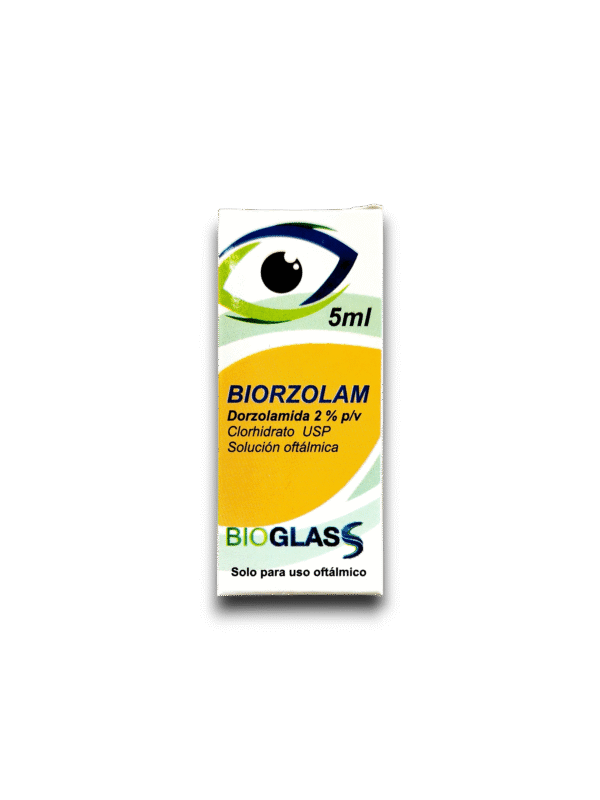 BIORZOLAM (DORZOLAMIDA) 2 % FCO OFT 5 ML (BIOGLAS)