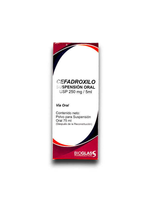 CEFADROXILO 250 MG /5 ML P /SUSP ORAL FCO 75 ML (BIOGLASS)