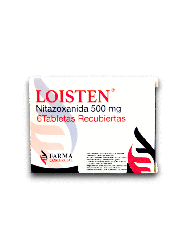 LOISTEN (NITAZOXANIDA) 500 MG X 6 TAB (FARMACO)