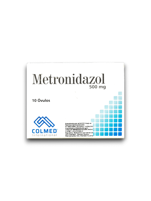 METRONIDAZOL 500 MG X 10 OVULOS VAG (COLMED)