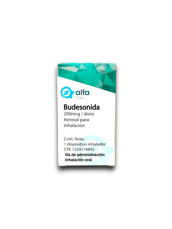 BUDESONIDA INH 200 MCG /DOSIS X 200 DOSIS (ALFA)