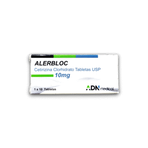 ALERBLOC 10 MG X 10 TAB (CETIRIZINA)