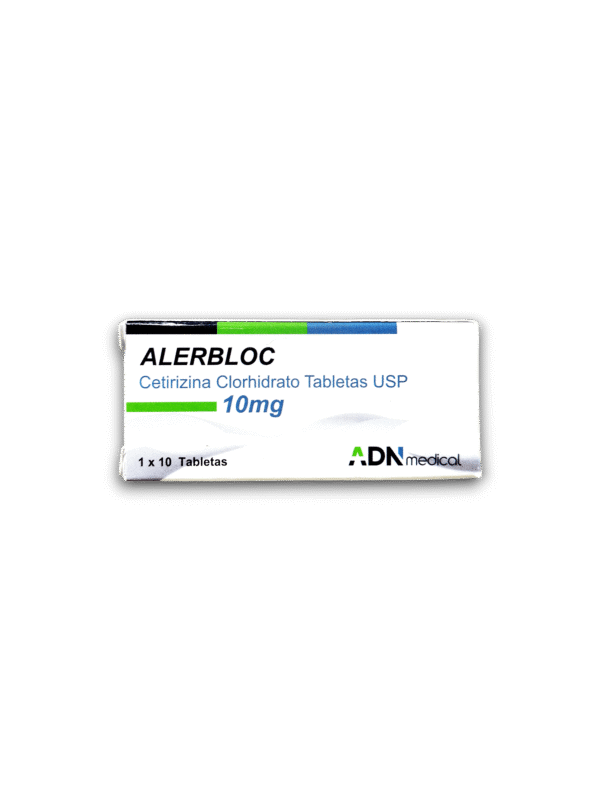 ALERBLOC 10 MG X 10 TAB (CETIRIZINA)