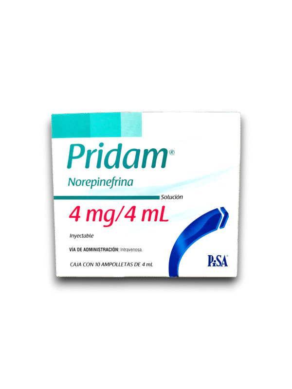 PRIDAM (NOREPINEFRINA) 4 MG AMP (PISA)