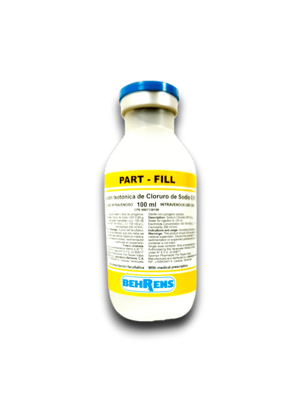 SOLUCION CLORURO DE SODIO 0,9 % 100 ML (BEHRENS)