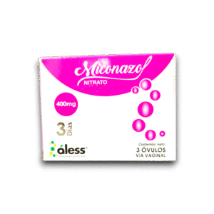 MICONAZOL NITRATO 400 MG X 3 OV VAG (ALESS)