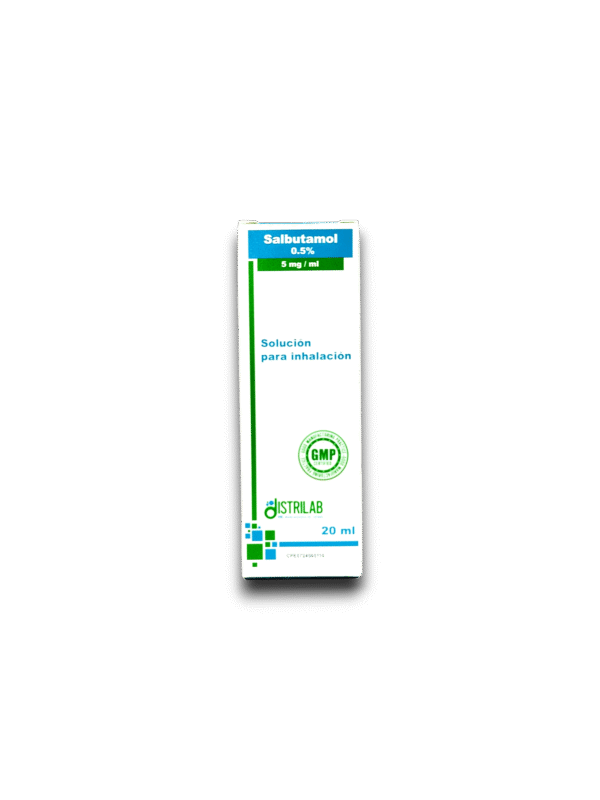 SALBUTAMOL 0,5 % SOL P/INH FCO 20 ML (DISTRILAB)