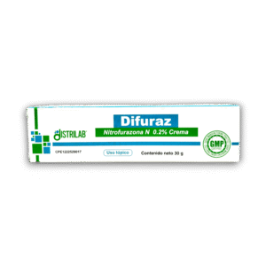 DIFURAZ (NITROFURAZONA) 0.2 % X 30 G (DISTRILAB)