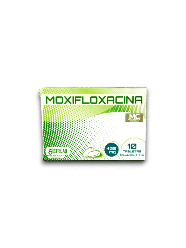 MOXIFLOXACINA 400 MG X 10 TAB (DISTRILAB)