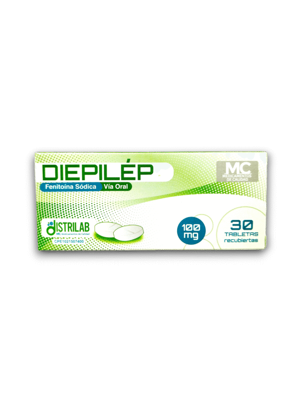DIEPILEP (FENITOINA) 100 MG X 30 TAB (DISTRILAB)