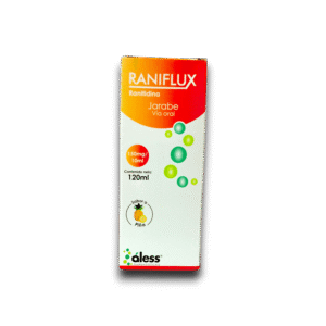 RANIFLUX (RANITIDINA) 150 MG /10 ML SOL ORAL FCO 120 ML (ALESS)