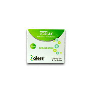 TORLAK (KETOROLAC) SUBLINGUAL 30 MG X 4 COMP (ALESS)