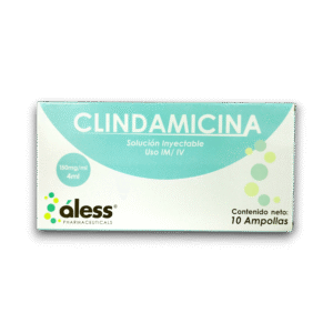 CLINDAMICINA 600 MG /4 ML AMP (ALESS)