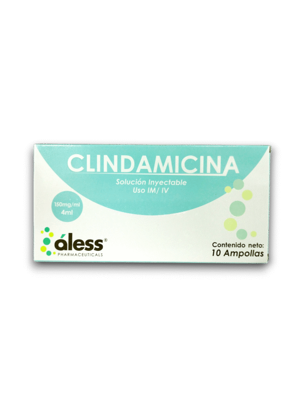 CLINDAMICINA 600 MG /4 ML AMP (ALESS)