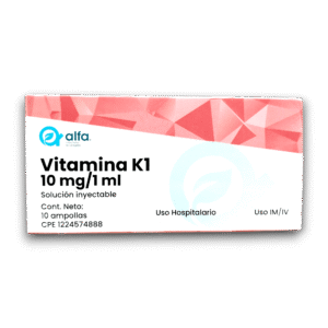 VITAMINA K1 10 MG /ML AMP (ALFA)