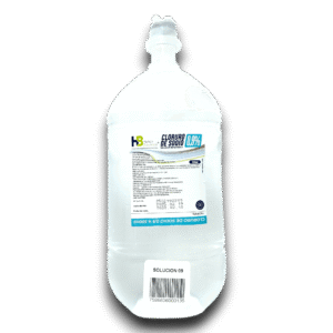 SOLUCION CLORURO DE SODIO 0,9 % 500 ML (HB HUMAN)