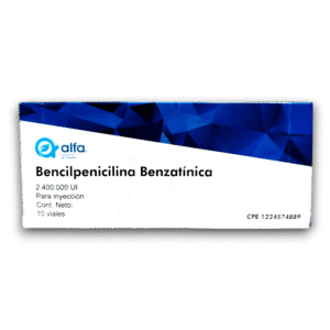BENCILPENICILINA BENZATINICA 2.400.000 UI  AMP I.M (ALFA)