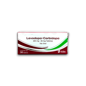 CARBIDOPA 25MG + LEVODOPA 250MG X 30 TAB (ZUZU)